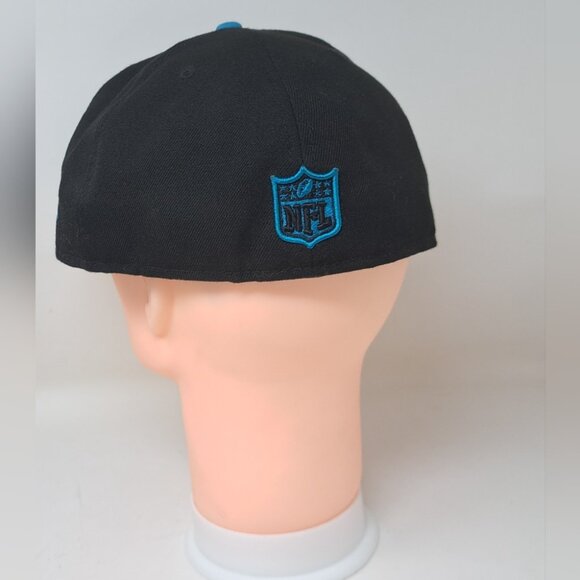 New Era 59Fifty NFL Team Carolina Panthers Hat Baseball Cap Football 7 3/4 - Picture 5 of 7